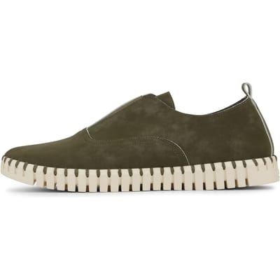 Ilse Jacobsen Flats Tulip144men Army Pearled Ivory Größe: 45 | Loafer Outlet | Herren | Grün