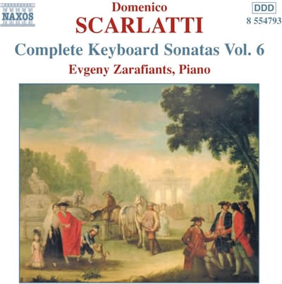 Evgeny Zarafiants - Scarlatti: Keyboard Sonatas 6 (CD)