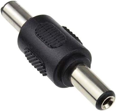 DC Stroomkabel Koppelaar 2.1mm x 5.5mm Mannelijk naar Mannelijk voor IP Camera en LED Verlichting