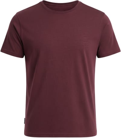 OMBRE T-shirt - Regular Fit - Katoen - Korte Mouw Grafiet L