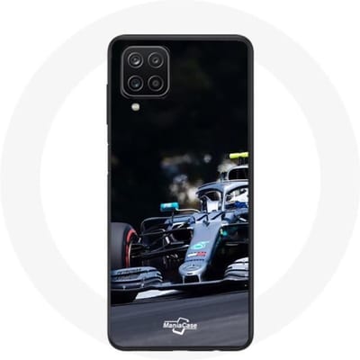 Coque - Formule 1 - Samsung Galaxy A12 - Valtteri Bottas - Noir - Rigide noir