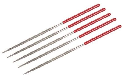 Ronde diamant naaldvijl 150 korrel voor metaal, glas en steen 4mmx160mm