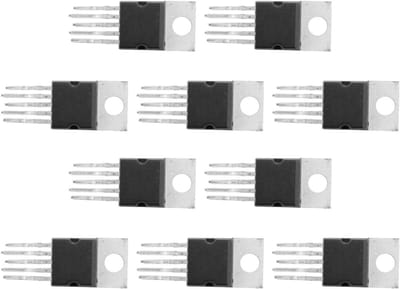 Audioversterker IC - Geluid Chip - Luidspreker Aansturen - Kortsluitbeveiliging - 10 Stuks - Zwart