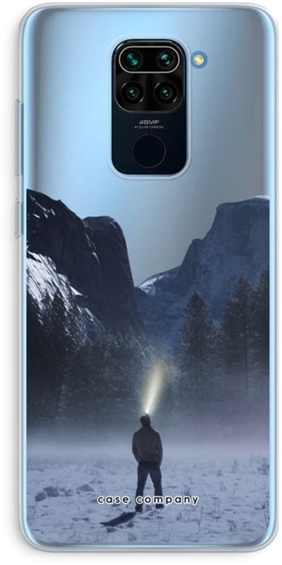Case Company® - Hoesje geschikt voor Xiaomi Redmi Note 9 hoesje - Wanderlust - Soft Cover Telefoonhoesje - Bescherming aan alle Kanten en Schermrand