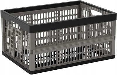 Keter Flip Box - Opbergbox - Inklapbaar - Ergonomische Handgreep - 32L