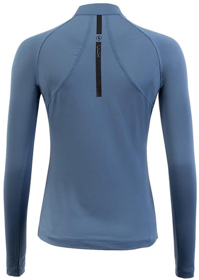 Br Trainingsshirt Br Clx Zip-up Blauw - XL