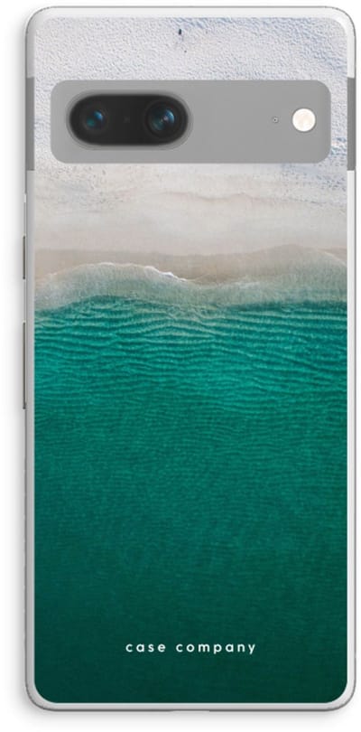 Case Company® - Hoesje geschikt voor Google Pixel 7 hoesje - Stranded - Soft Cover Telefoonhoesje - Bescherming aan alle Kanten en Schermrand