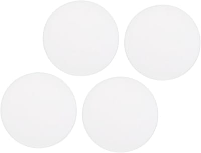 Siliconen Deurstopper - Muur Bumper - Muren Beschermen - Zelfklevend - 8 cm Doorsnee - Wit
