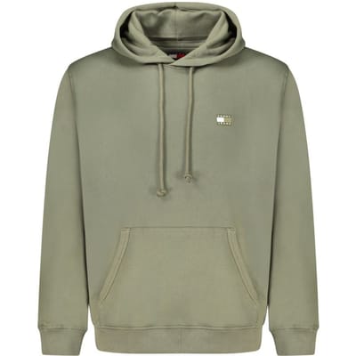 Tommy Hilfiger Verde Katoenen Heren Sweatshirt Hoodie