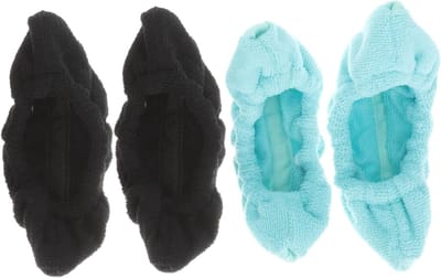 Schaats Beschermhoezen - Schoenhoezen - Schaatsen Beschermen - Microvezel Materiaal - 2 Paar - Diverse Kleuren