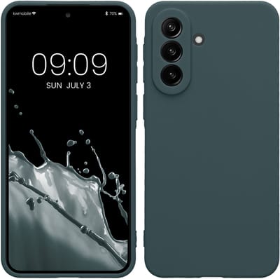 kwmobile telefoonhoesje geschikt voor Samsung Galaxy A37 5G - Hoesje voor smartphone - Precisie camera uitsnede - In leisteen