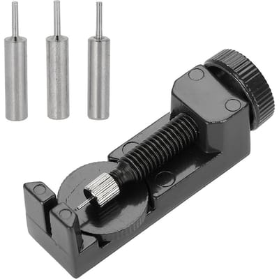 Professionele Versteller Link Verwijderaar Armband Horlogeband Pin Horlogeband Reparatie Gereedschap 03# gray