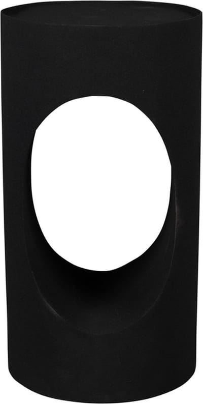 Dutchbone Sai Bijzettafel Rond 30 cm Metaal Zwart