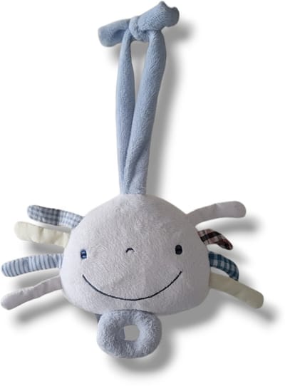 Muziekdoosje Axolotl Wit