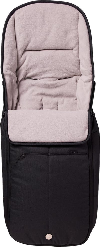 Mutsy Flow Kinderwagen Voetenzak - Verstelbare Maat - Bekleed met Fleece - North Black
