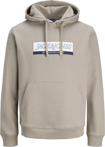 JACK&JONES - JORINWOOD BLOCK BRANDING SWEAT HOO PLS - Heren - Sweaters