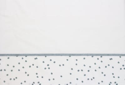 Briljant Baby Wieg Laken Spots - 75 x 100 - Stonegreen