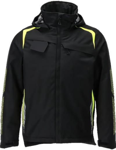 Mascot Accelerate Safe Winterjas 23035-231 - Zwart/hi-vis geel - 2XL