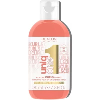 Revlon Professional Uniqone All In One Curls Shampoo Krulshampoo Dames 230 ml