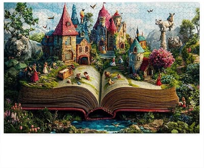 Houten Puzzel - Legpuzzel Volwassenen - Ontspanning en Educatie - 4000 Stukjes - 142x88 cm - Meerkleurig