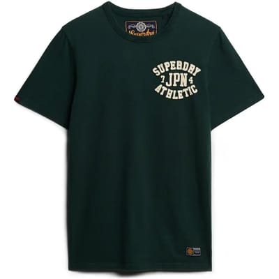 Superdry - Vintage Athletic T-shirt met korte mouwen - Heren - T-shirts