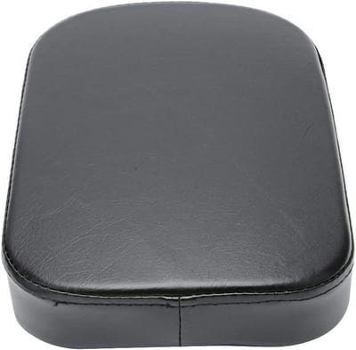 Motorfiets Passagierszadel - Achterkussen Zadel - Comfortabel Rijden - 8 Zuignappen - 27 cm Lengte - Zwart
