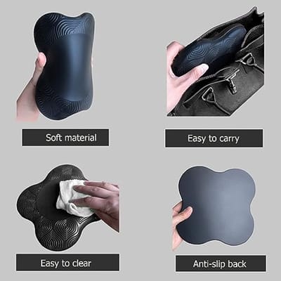 Antislip Kniepad voor Yoga en Pilates - 20x20 cm Ondersteuning voor Knieën in Sport.