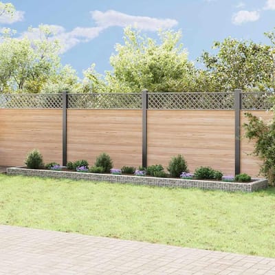 Hoge schanskorven - Stenen mand - Tuin decoreren - Eenvoudige montage - 600x100x20 cm - Zilver