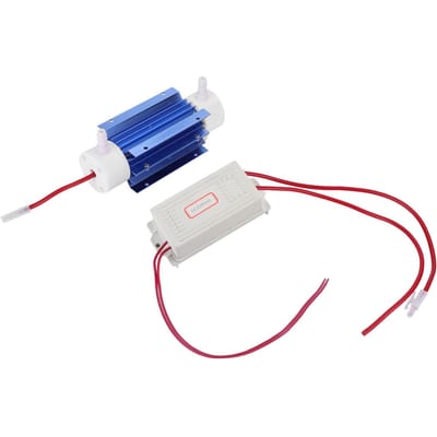 Générateur d'ozone, ozonateur, ioniseur, purificateur d'air, tube à quartz, alimentation 220 V 3G 0.11 Oz white