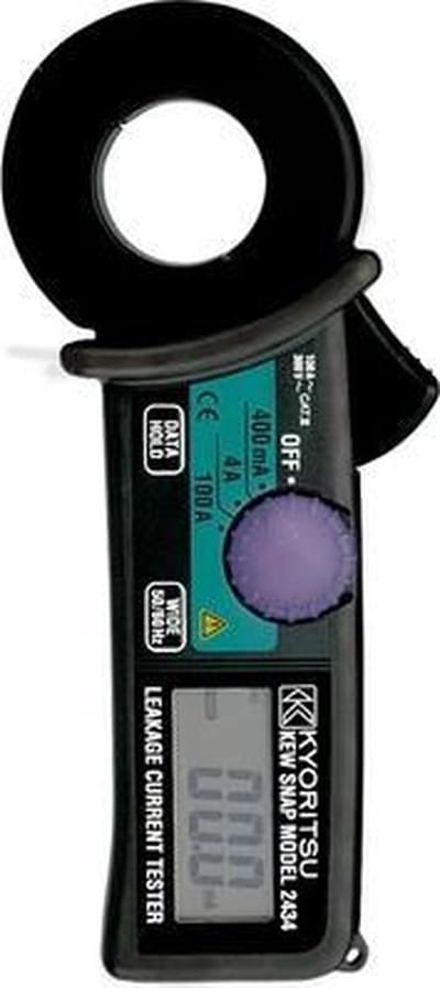Lekstroomtang Kyoritsu 2434 - 100A / 0,1mA / 40-400Hz