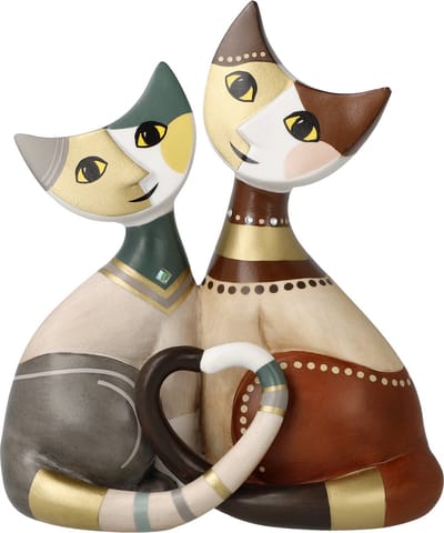Goebel - Rosina Wachtmeister | Decoratief beeld / figuur Mira e Mio | Porselein - 14cm - 2024 - Limited Edition