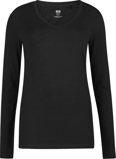 WE Fashion Dames T-shirt van biologische katoenmix
