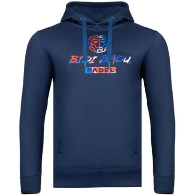 BIDI BADU Tajeu Lifestyle Sweater Met Capuchon Heren-Donkerblauw
