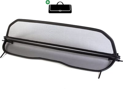 Windscherm Peugeot 207 CC | 2006-2015 | incl. luxe opbergtas | Zwart