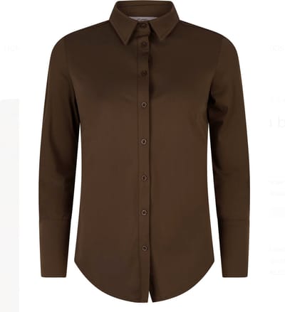 Traveller Blouse Radella / Bruin / Maat S