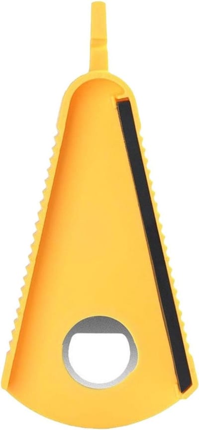 Multifunctionele blikopener - Potopener flesopener - Keukenwerk vereenvoudigen - Antislip grip - 9 cm breed - Flesopener