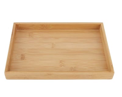 Dailygoods - Bamboe Dienblad Japanse Stijl - Rechthoekige Serveerschaal voor Thee en Eten