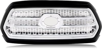 Voorbumper - Voor Toyota Tacoma 2016-2023 - Auto accessoires - Voorgrille - TRD stijl - Chroom/Zwart