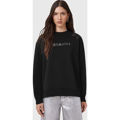 AllSaints Wings Separi Sweat Black Taglia: XS | Maglioni a maglia Outlet | Donna | Nero