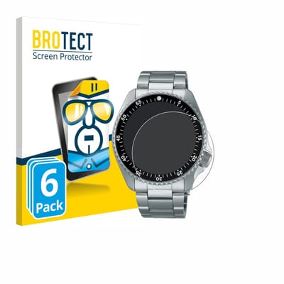 BROTECT - Screenprotector voor Seiko 5 Sports SRPM11K1 - Folie Beschermfolie transparant 6 Stuks
