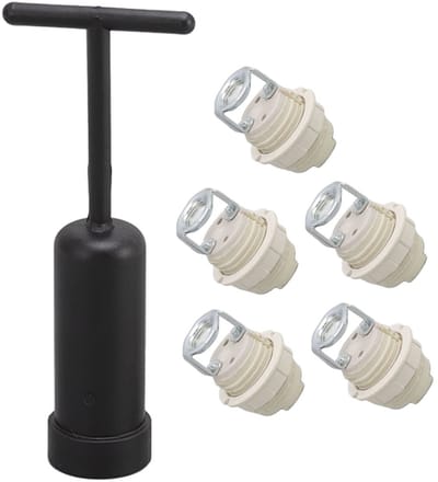 Store_9 - G9 Keramische Lamphouder - Hoge Temperatuurbestendigheid - Compacte Design - Zinklegering - Geschikt voor Thuis - 20 mm Diameter