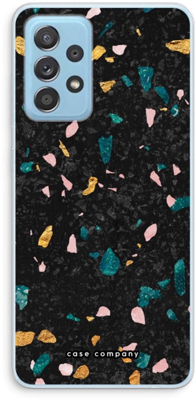 Case Company® - Hoesje geschikt voor Samsung Galaxy A73 hoesje - Terrazzo N°10 - Soft Cover Telefoonhoesje - Bescherming aan alle Kanten en Schermrand