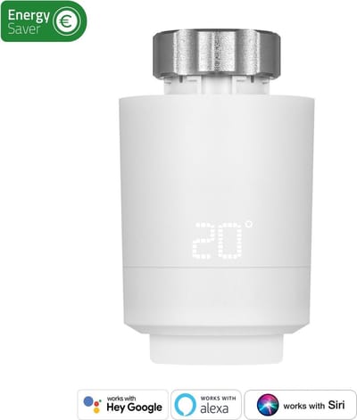 YAR Slimme WiFi Thermostaat Knoppen | Uitbreidingset| Slimme Radiatorknoppen | Thermostaatknoppen | Bedienen met App