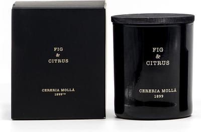 Cereria Mollà 1899 Geurkaars Fig & Citrus 230g 50 branduren Luxe Geur Kaars nieuwe geur ideaal cadeau