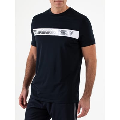 Sjeng Sports BING - Sportshirt - Heren - Zwart - Geribbelde stof - Tennis en Fitness - Sneldrogend - Singlet - Tanktop