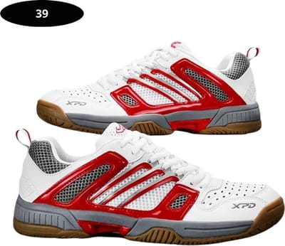 Bovista Tennisschoenen - Heren - Dames - Tenniskleding - Indoor - Outdoor - Rood - Maat 39