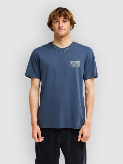 Billabong Segment T-shirt Met Korte Mouwen Blauw L Man