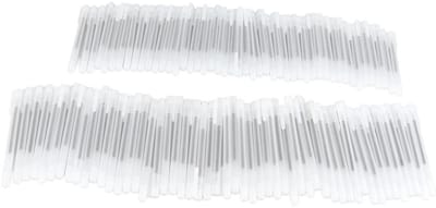 Dailygoods- Gelpennen Set van 100 - Sneldrogend - 0,5 mm Tip - Zwarte Inkt - Transparante Behuizing - Comfortabel Schrijven - Schrijfpennen