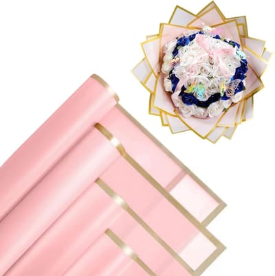 Decoratief Waterdicht Cadeau Inpakpapier met Bloemenpatroon voor Bloemen en Creatieve Projecten - 20 Vellen