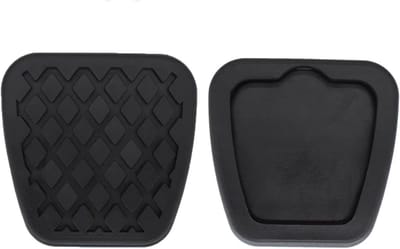 Pedaal Covers Set - Auto Pedaalhoezen - Verbeterd Rijcomfort - Antislip Rubber Oppervlak - Universele Maat - Zwart